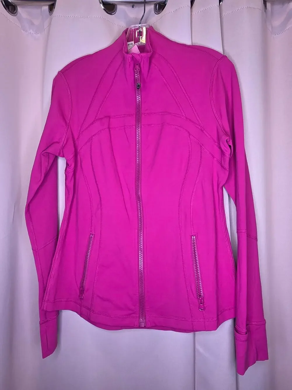 Authentic Lululemon Define Jacket (Full-Zip Style)- Medium / Sonic Pink